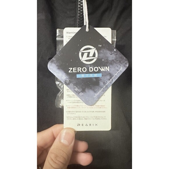 NWT Rearix (Size M) Thermoregulation/Warm Flow Inflating Vest Lightweight Puffer - Picture 4 of 5